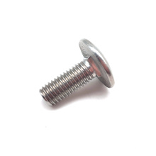 In stock Carbon Steel BSW Grade 2 ms flat head carriage bolt with nut